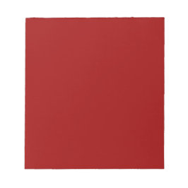 Crimson Red Solid Färg Anteckningsblock