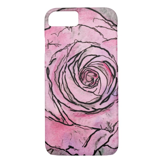 Crimson Ro Case-Mate iPhone Skal (Baksida)