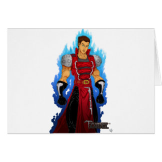Crimson royal hälsningskort