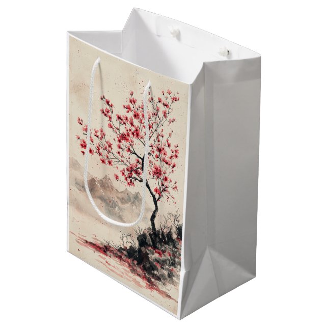 Crimson Sakura Berg Serenitet (1) (Framsidan Vinklad)