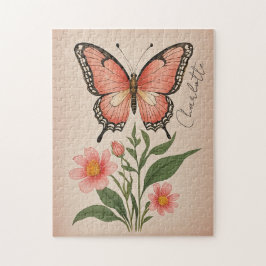 Crimson Sergranat Personlig Pussel