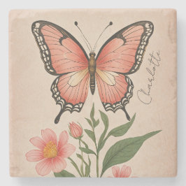 Crimson Sergranat Personlig Stenunderlägg