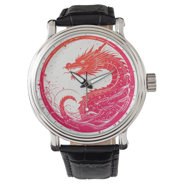 Crimson Serpent Emblem Armbandsur (Framsida)