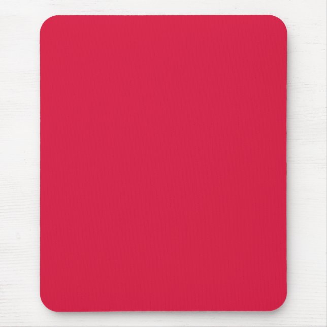 Crimson Solid Färg | Klassisk | ELEGANT | TRENDIG Musmatta (Framsidan)