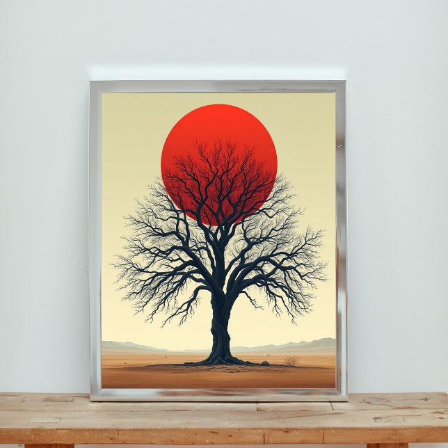 Crimson Solitude Poster (Skapare uppladdad)