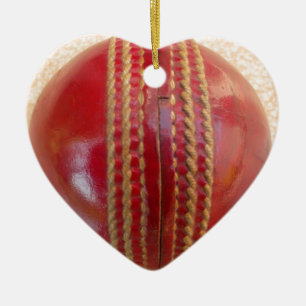 Crimson Stitch Focus: Close of Cricket's Heart Julgransprydnad Keramik