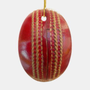 Crimson Stitch Focus: Close of Cricket's Heart Julgransprydnad Keramik