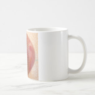 Crimson Stitch Focus: Close of Cricket's Heart Kaffemugg