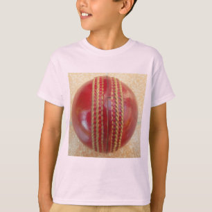 Crimson Stitch Focus: Close of Cricket's Heart T Shirt