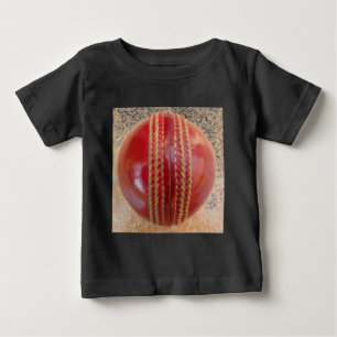 Crimson Stitch Focus: Close of Cricket's Heart T Shirt