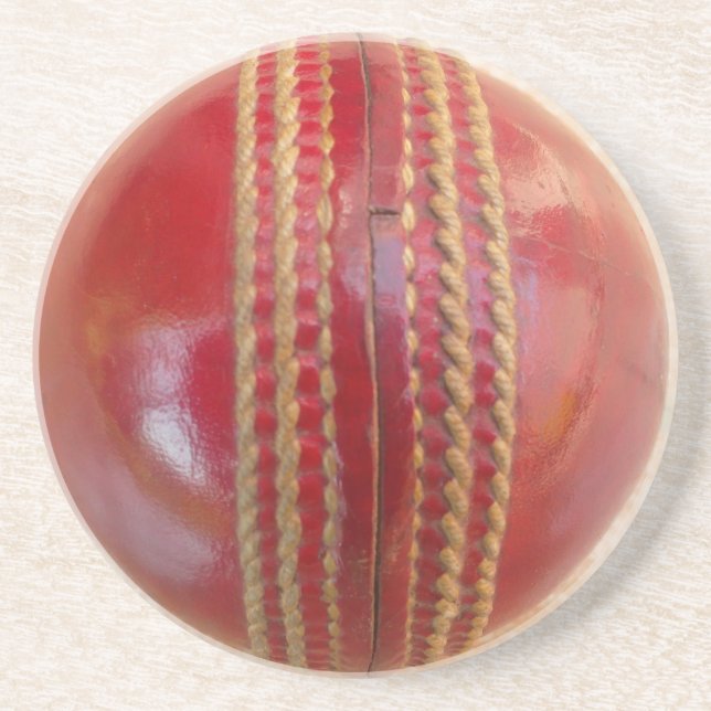 Crimson Stitch Focus: Close of Cricket's Heart Underlägg (Framsidan)