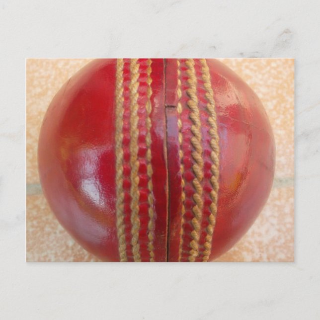 Crimson Stitch Focus: Close of Cricket's Heart Vykort (Framsida)