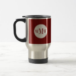 Crimson Streck Monogram Mugg