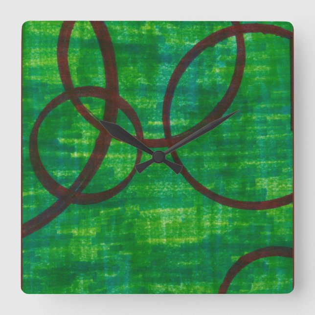 Crimson Trace II Fyrkantig Klocka (Framsida)