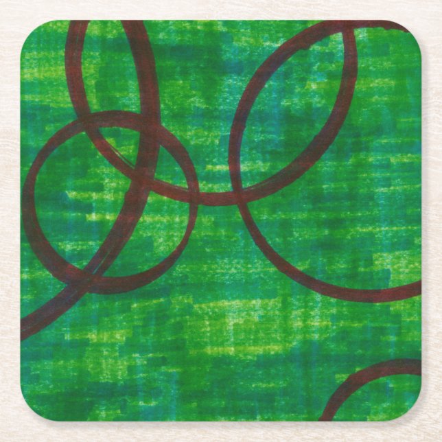 Crimson Trace II Underlägg Papper Kvadrat (Framsidan)
