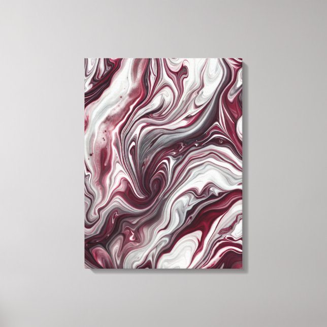 Crimson Whirlwind Canvas Art (Framsida)