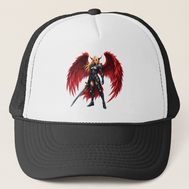 Crimson Wing – Fallen Angel Warrior. is not provid Keps (Framsida)