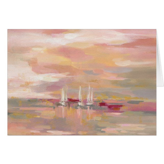 Crimsonvågar Hälsningskort (Framsidan Horizontal)