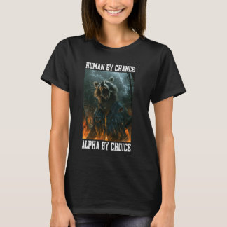 Cringe Alpha Raccoon Meme Cringy Animal T Shirt