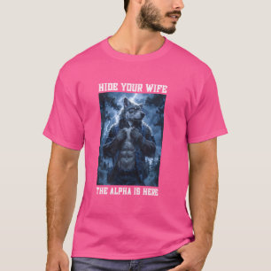 Cringe Alpha-Vargen Gömmer ditt medföljande surfko T Shirt