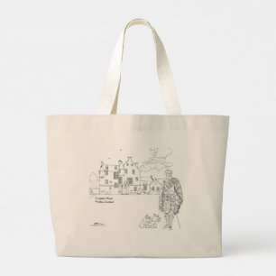 Cringletie House Scotland Tote Bag Jumbo Tygkasse