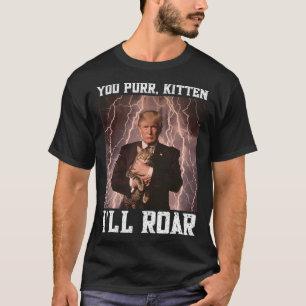 Cringy Alpha Trump Kittel Meme Katt Beskyddare Cri T Shirt