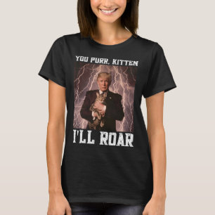 Cringy Alpha Trump Kitteln Meme Katt Beskyddare Cr T Shirt