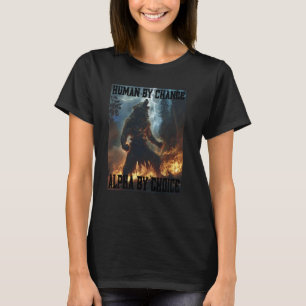 Cringy Howling Alpha Varg Cringe Meme Funny Cringe T Shirt