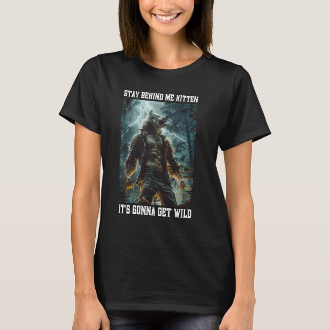 Cringy Werevarg Kitten Varg Meme Cringe Alpha T Shirt (Framsida)