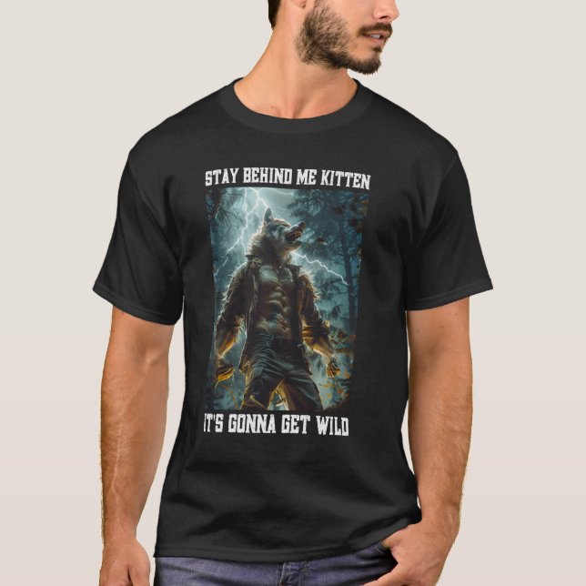 Cringy Werevarg Kitten Varg Meme Cringe Alpha T Shirt (Framsida)