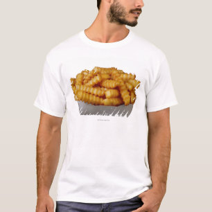 Crinkle-cut fransksmåfiskar t shirt