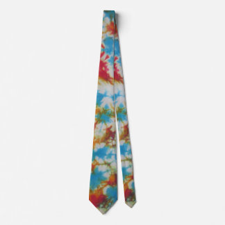 Crinkle Tie Dye Necktie Slips