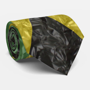 Crinkled jamaikansk flagga - slips