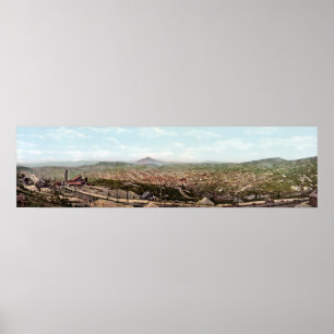 Cripple Bäck Colorado Panoramic View Poster