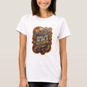 Crisp Gold DANSa SOM OM INGEN TITTAR T Shirt