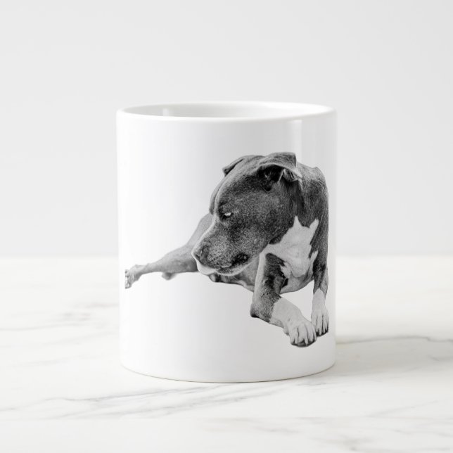 Crisp Luft, Steady Gaze Jumbo Mugg (Framsidan)