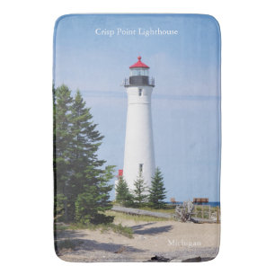 Crisp Point Lighthouse-badmat Badrumsmatta