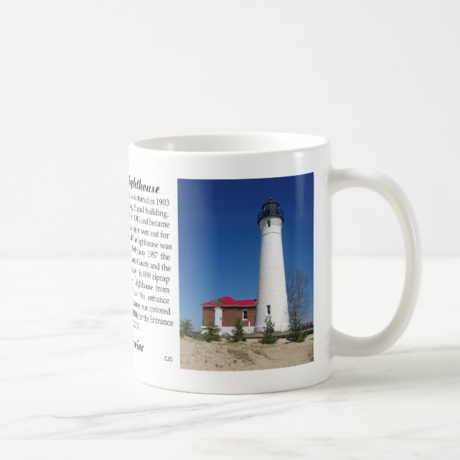 Crisp Point Lighthouse mugg (Höger)