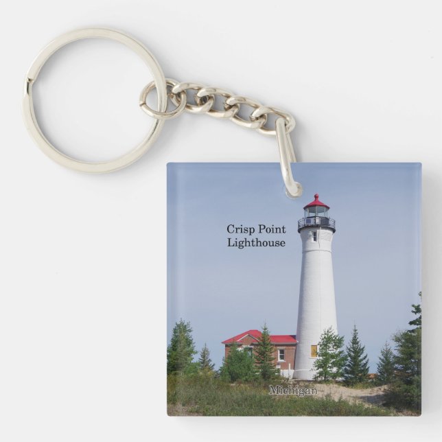 Crisp Point Lighthouse-nyckelring (Framsidan)