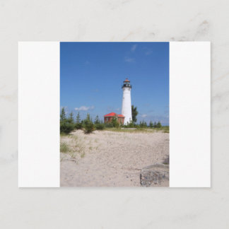 Crisp Point Lighthouse Vykort