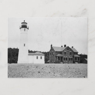 Crisp Point Lighthouse Vykort