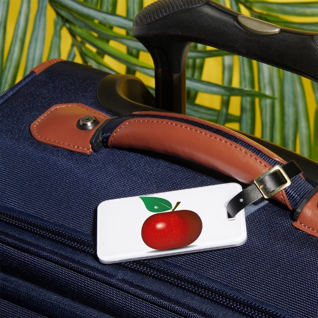 Crisp Red Apple Luggage Taggs Bagagebricka (Skapare uppladdad)