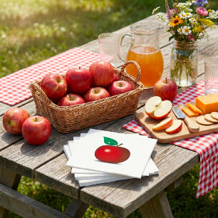 Crisp Red Apple Pappra blöjor Pappersservett