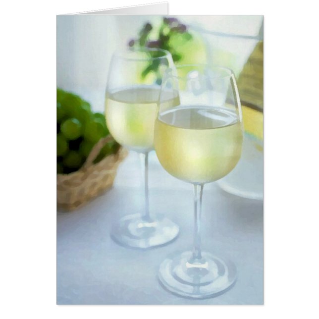 Crisp Whites Hälsningskort (Framsidan)