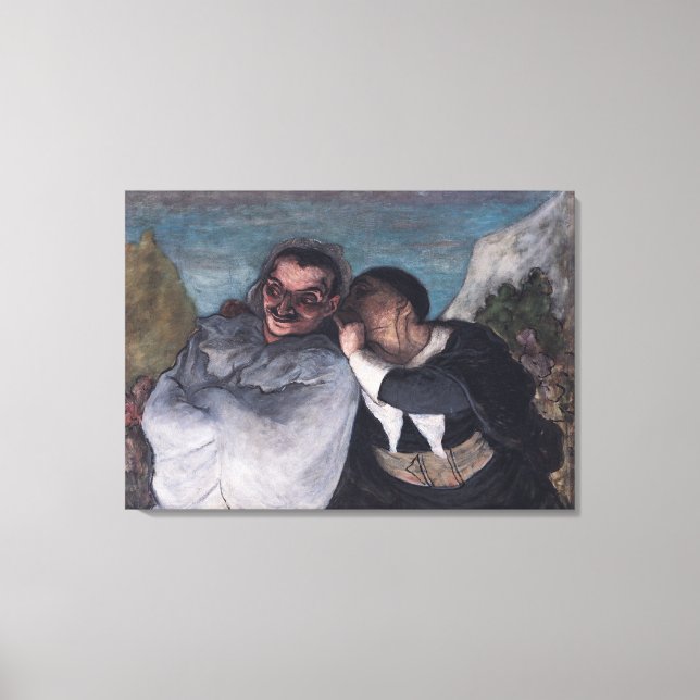 Crispin och Scapin Canvastryck (Framsida)