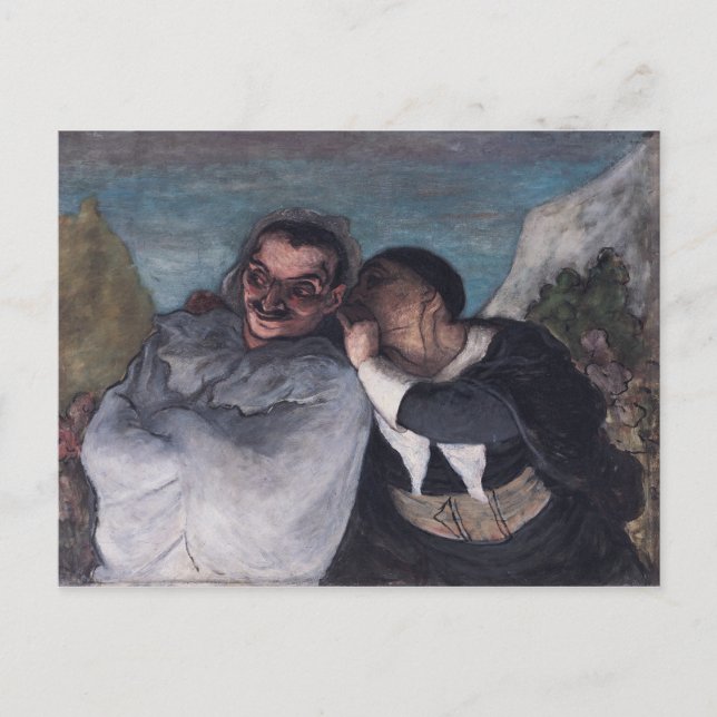 Crispin och Scapin Vykort (Framsida)
