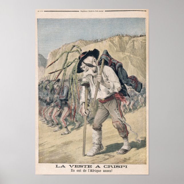 Crispis deeat caricature poster (Framsidan)