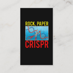 Crispr Funny Biology Student Science Biolog DNA Visitkort