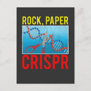 Crispr Funny Biology Student Science Biolog DNA Vykort