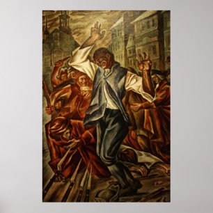 Crispus Attucks av Herschel Levit Poster